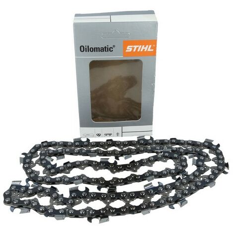 Stihl – Chaîne tronçonneuse 325 – Jauge 1.6 mm – 62 dents pour coupes précises dans bois dur – Compatible avec guide de 40 cm