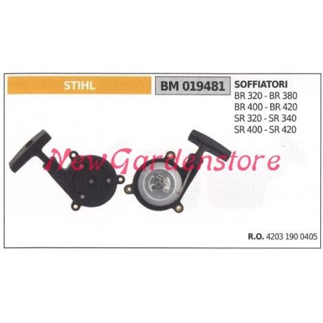 STIHL démarrage moteur souffleur BR 320 380 400 420 SR 320 340 400 019481