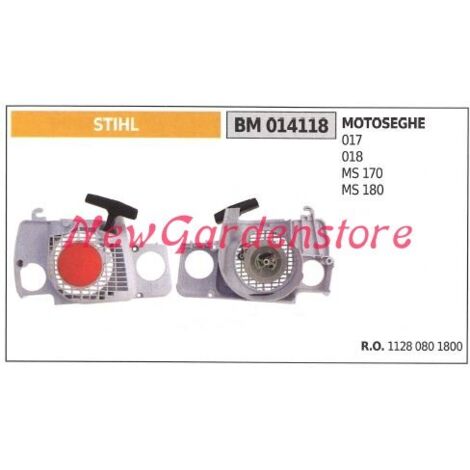 STIHL démarreur moteur tronçonneuse 017 018 ms 170 180 014118