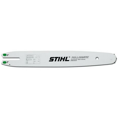 Stihl – Guide chaîne tronçonneuse 35 cm – Pas 3/8LP – 50 maillons – Acier chrome-molybdène pour coupe précise