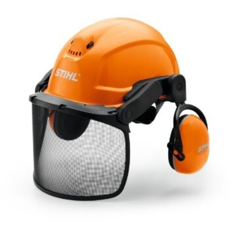 Stihl Integra Casco de Protección Naranja 51-61cm