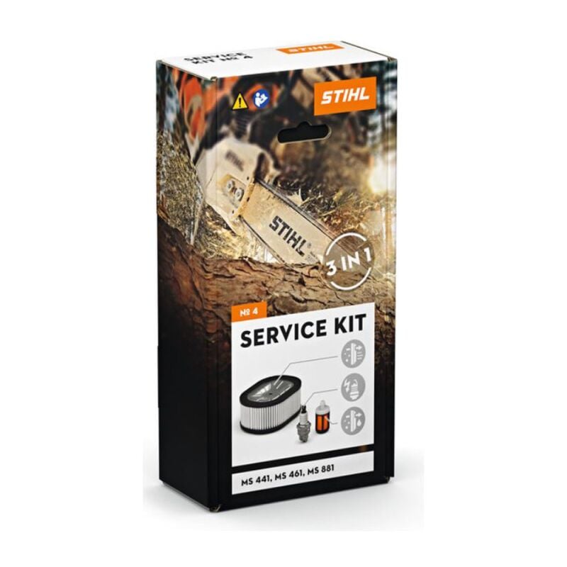 Kit d'entretien n°4 pour Tronçonneuse Stihl MS441, MS461, MS881 - 11240074102