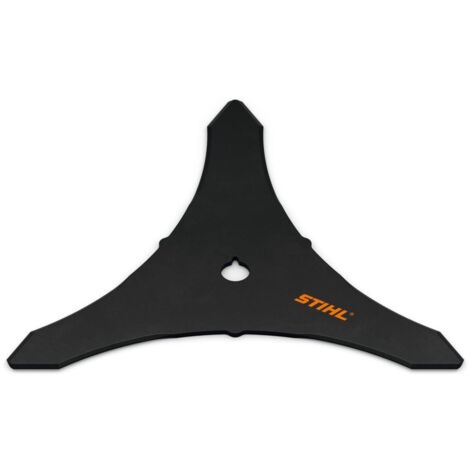 Stihl – Lame de débroussailleuse Dickichtmesser BrushCut 350-3 – 3 flèches – Acier haute qualité pour végétation dense – 40007134100