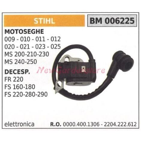 STIHL Motorsensen-Zündspule für Freischneider-Motor 009 010 FR 220 Kettensäge 006225