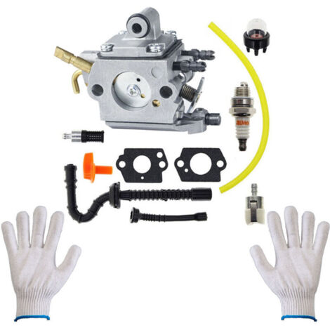 STIHL MS192T Zama Vergaser C1Q-S257A 1137-120-0650 für Kettensägen. Inklusive eines zusätzlichen Paars Handschuhe.