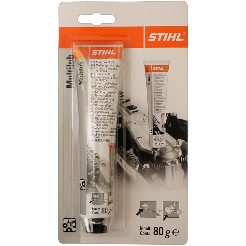 Grasso multiuso per ingranaggi STIHL MULTILUB in vari formati tubetto 80 g