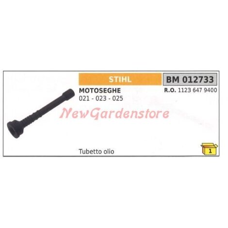 STIHL Ölschlauch für Kettensäge 021 023 025 012733