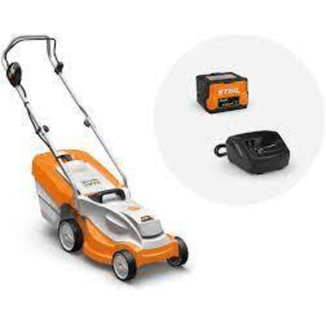 Stihl RMA 235 Set tondeuse à gazon sans fil avec batterie AK20 et chargeur AL101 (63112000010)