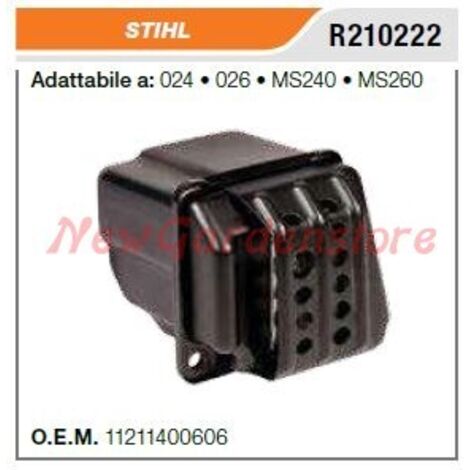 STIHL silencieux pour tronçonneuse 024 026 MS240 MS260 R210222