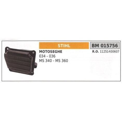 STIHL silencieux pour tronçonneuse 034 036 MS 340 360 015756
