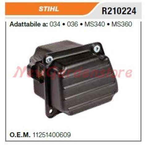 STIHL silencieux pour tronçonneuse 034 036 MS340 MS360 R210224