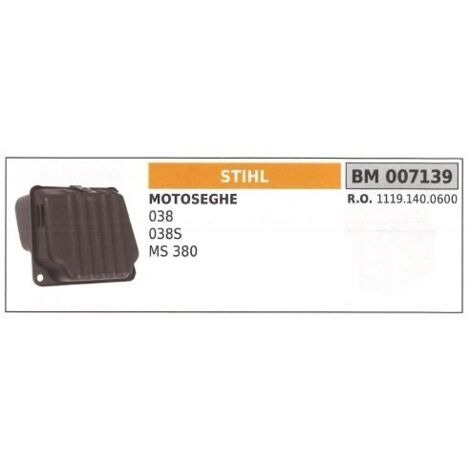 STIHL silencieux pour tronçonneuse 038 038S MS 380 007139