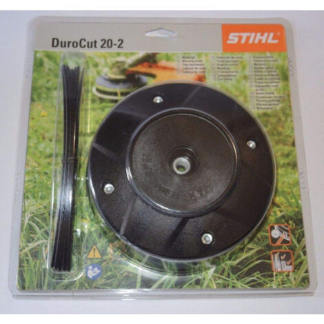 Stihl – Tête de débroussailleuse DuroCut 20-2 40027102182 – 2/4 fils – Compatible avec modèles FS 55 à FS 240 – Pour coupes précises près du sol