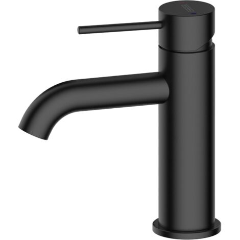 Stilform Moderne Waschtischarmatur aus der Serie Park in schwarz matt