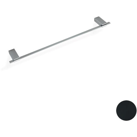 STILHAUS Gea asta porta asciugamani l 56 nickel nero satinato codice prod: 000GE0557