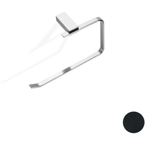 STILHAUS Gea porta salviette ad anello nickel nero satinato codice prod: 000GE0757