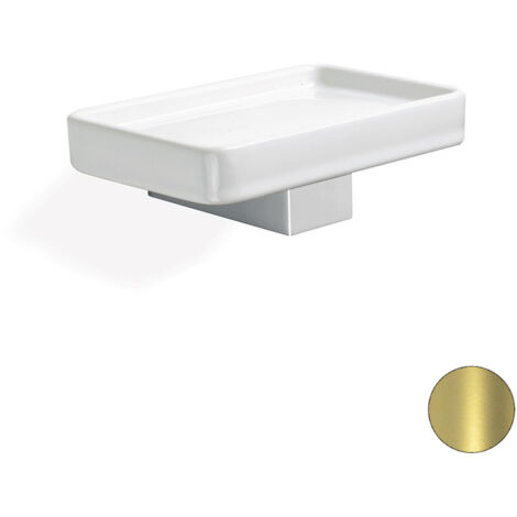 STILHAUS Gea porta sapone ceramica oro codice prod: 000GE0916