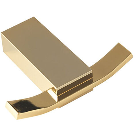 STILHAUS Gea portaaccappatoio doppio oro codice prod: 000GE13.216
