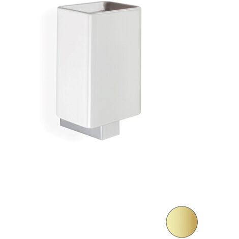 STILHAUS Gea portabicchiere ceramica oro opaco codice prod: 000GE1018
