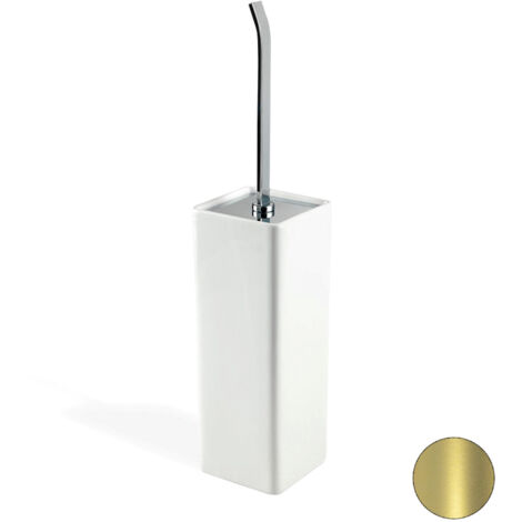 STILHAUS Gea portascopino ceramica appoggio oro codice prod: 000GE12A16