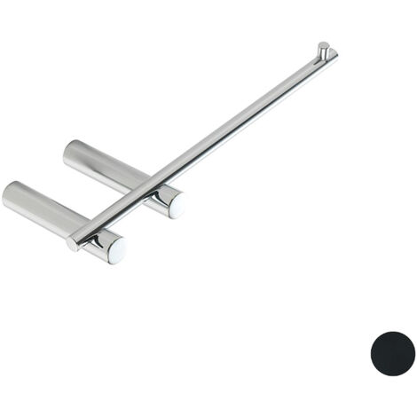 STILHAUS Hashi porta rotolo nero opaco codice prod: 000HS1123