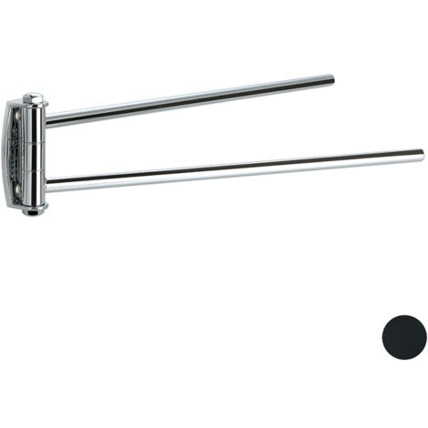 STILHAUS Hashi porta salviette snodo 2 bracci nero opaco codice prod: 000HS1623