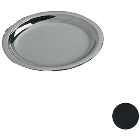 STILHAUS Hashi porta sapone da appoggio in metallo nero opaco codice prod: 000HS09AP23