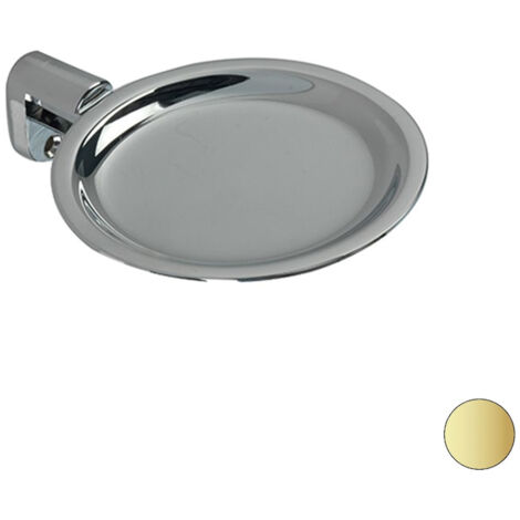 STILHAUS Hashi porta sapone in metallo a parete oro opaco codice prod: 000HS09M18