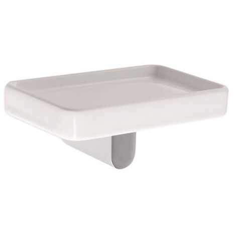 STILHAUS Living porta sapone bacinella ceramica cromato codice prod: 000LV0908