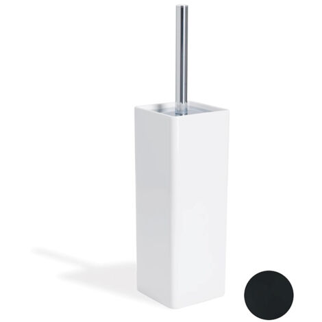 STILHAUS Living porta scopino a parete ceramica  nero opaco codice prod: 000LV1223