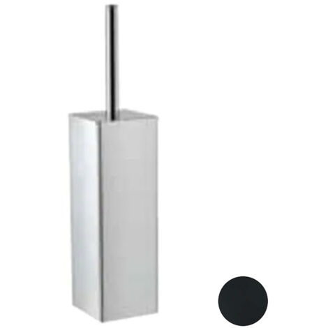 STILHAUS Living porta scopino metallo a parete nero cromato codice prod: 000LV039M05