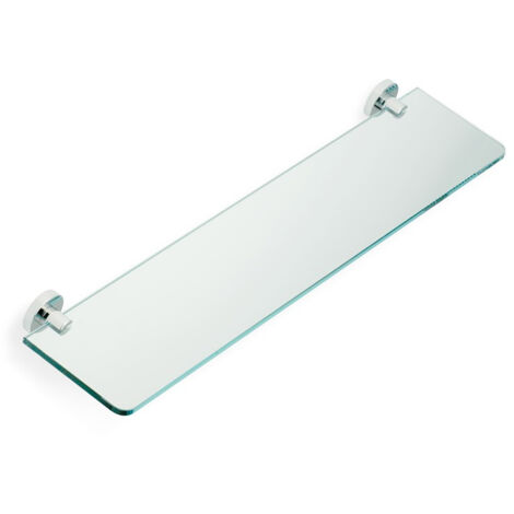STILHAUS Liz mensola con vetro 60 cm cromato e opaco codice prod: 000LZ0408