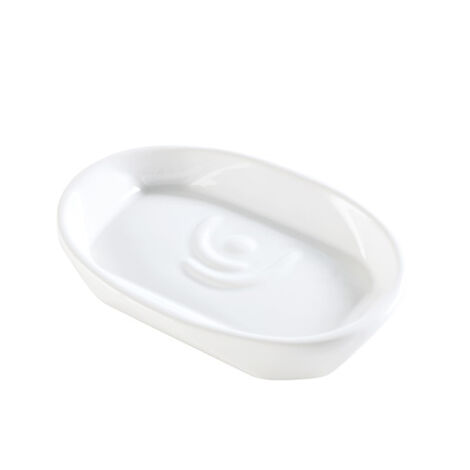 STILHAUS Liz porta sapone appoggio ceramica bianco codice prod: 000LZ09AP