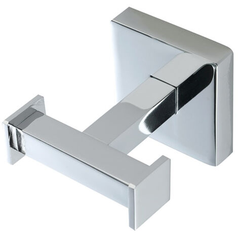 STILHAUS Urania porta accappatoio doppio cromato codice prod: 000U13/208