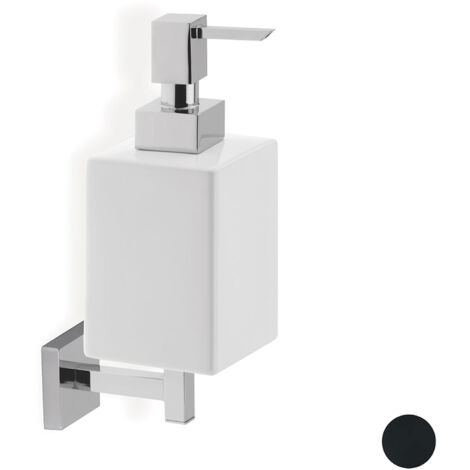 STILHAUS Urania portadosatore ceramica nero codice prod: 000U3023