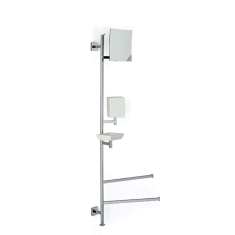 STILHAUS Urania specchio ingranditore per colonna cromato codice prod: 000U24.56108