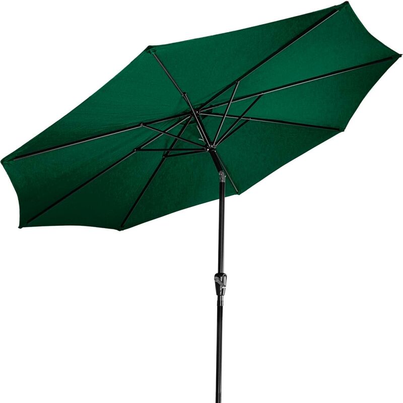 STILISTA® Parasol de marché avec couverture Diamètre 300 cm en différentes couleurs, vert