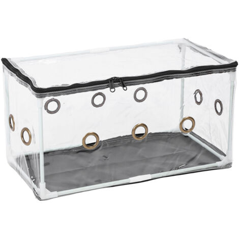 Still Air Box Mushroom Mycology Fume Hood Propagation Station PVC Clear Mushroom Grow Tent Planting Bag Kit for Home Scientists