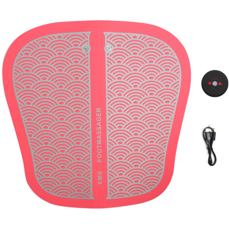 Stimulateur Musculaire Électrique pour Pieds - Coussin de Massage Anti-Douleur et Bien-Être