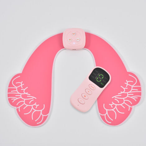 Stimulateur musculaire fessier intelligent EMS avec télécommande 01-AquaForge