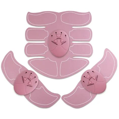 Stimulateur musculaire sans fil EMS, appareil de musculation abdominale, patch amincissant pour les hanches, masseur unisexe-AquaForge