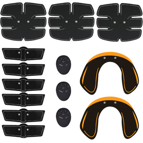 Stimulateur musculaire Smart Ems 14-delars Set (Version batterie)-AquaForge