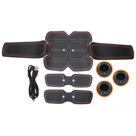 Stimulationsgürtel für Bauch-, Körper- und Armmuskulatur, tragbar und zur Muskelstraffung.