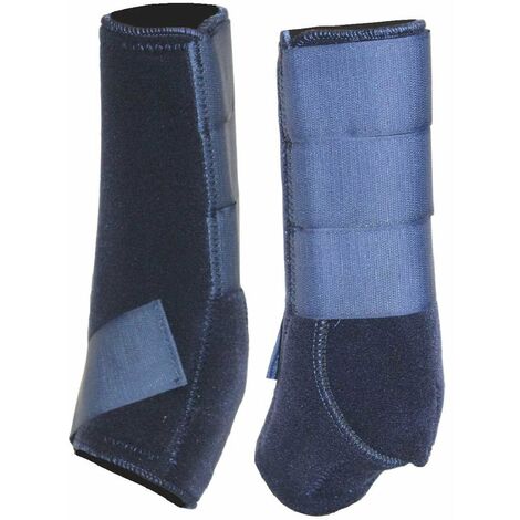 Stinchiere in neoprene con chiusura a strappo: Full, blu