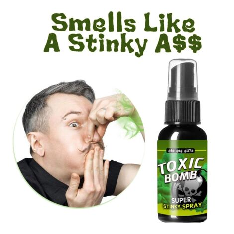 Stinkender Furzspray 30ml, lustiger Streich und Scherzartikel für Partys