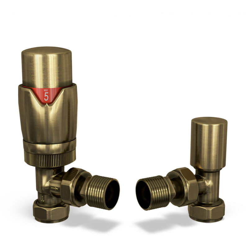 Image of Stirling Bold - Antique Brass Thermostatic&hellip;