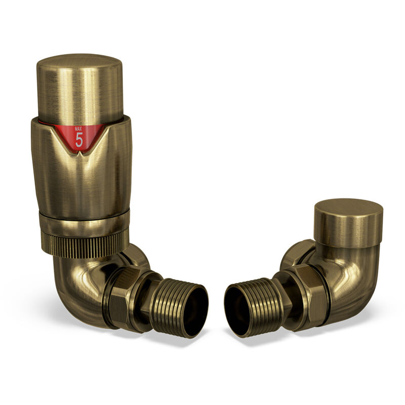 Image of Stirling Bold - Antique Brass Thermostatic&hellip;