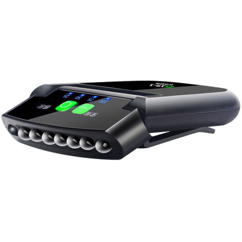 Stirnlampe, LED-Clip-On-Kappenleuchte mit Gestensensor, wasserdichte, drehbare Kappenvisierleuchte für Jagd, Camping und Angeln