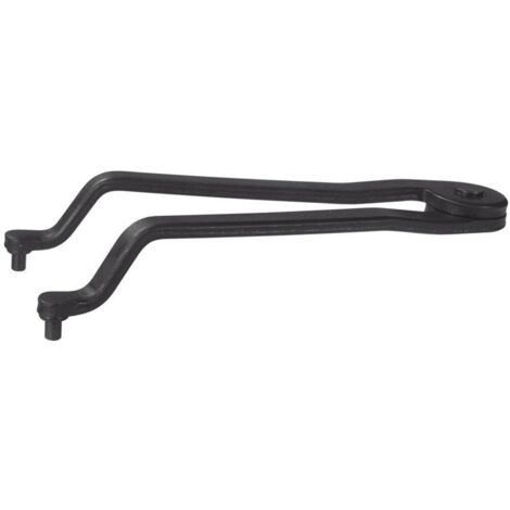 Stirnlochschlüssel 14-90x6mm gekröpft verstellbar