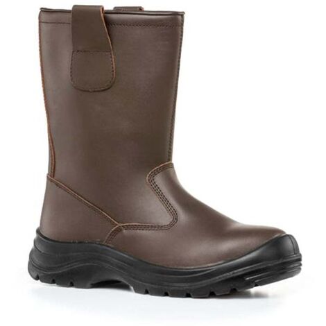 Bottines De Sécurité Lemaitre Rider 2.0 S3 SRC - Cuir Hydrofuge, Confortables Et Résistantes